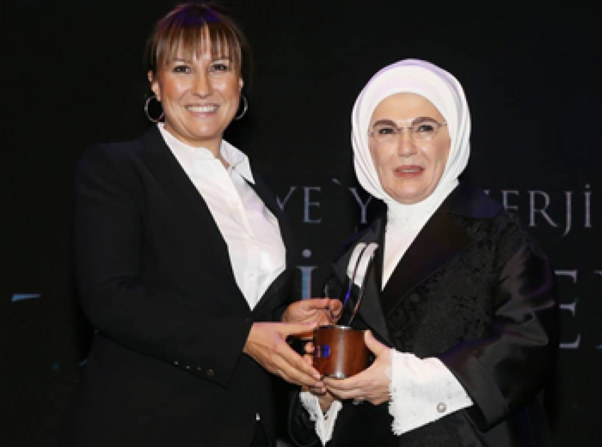 Türkiye'ye Enerji Veren Kadınlar Jüri Özel Ödülü Gülefşan Demirbaş'ın